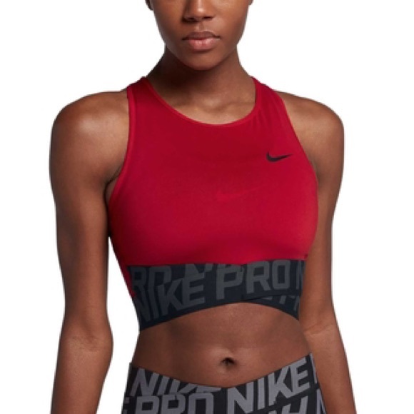 Nike Tops - Nike Pro Women's Intertwist Cropped Tank Top L